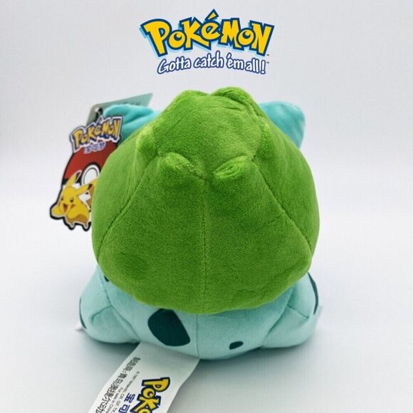 NEW Pokemon Bulbasaur Plush AOGER Doll Toy Kids Authentic 20cm Official Licensed - Picture 6 of 10